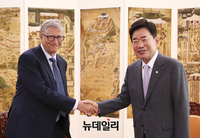 [포토] 기념촬영하는 김진표 의장과 빌 게이츠