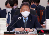 [포토] 국회 출석한 박진 외교부 장관