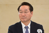 [포토] 전국시도지사협의회 총회 참석한 유정복 인천시장