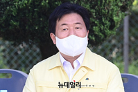 [포토] 임병택 시흥시장,  민·관·군·경·소방 통합훈련 참석