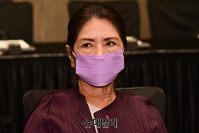 [포토] 부산세계박람회 유치위원회 회의 참석한 도영심 회장