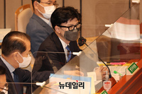 [포토] 답변하는 한동훈 법무부 장관