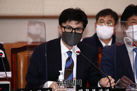 [포토] 국회 출석한 한동훈 법무부 장관