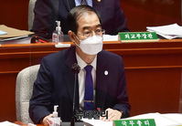 [포토] 답변하는 한덕수 국무총리