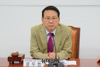 [포토] 발언하는 윤두현 국민의힘 전국위원회 의장