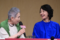 [포토] 연극 '러브레터'서 만난 박정자·배종욱