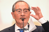 [포토] '이승만의 하와이 30년' 시사회, 환영사하는 인보길 회장