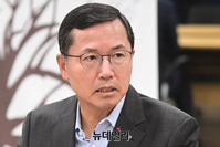 [포토] 신영시장상인회 간담회 참석한 임영진 신한카드 사장