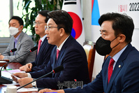 [포토] 발언하는 권성동 국민의힘 원내대표