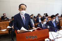 [포토] 업무보고 하는 추경호 부총리