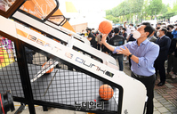 [포토] 3년 만에 열리는 '2022 서울시민체육대축전' 개막식 참석한 오세훈 서울시장