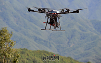 [포토] 육군 기동화력 훈련에 등장한 드론