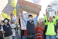 [포토] 민노총·기후위기, 서울도심서 대규모 행진