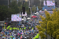 [포토] 우파단체 개천절 대규모 집회