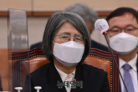 [포토] 국정감사 참석한 김영란 양형위원장