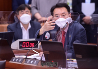 [포토] 국회 외통위 국감, 영상공개건 간사합의 제안하는 김석기 의원