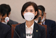 [포토] 국정감사 참석한 이인실 특허청장