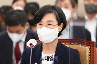 [포토] 국정감사 출석한 김제남 한국원자력안전재단 이사장