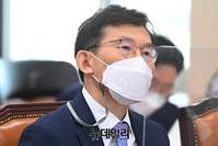 [포토] 국정감사 자리한 장덕진 한국소비자원장