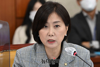 [포토] 국감서 질의하는 허은아 의원