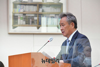 [포토] 업무보고 하는 이기흥 대한체육회장