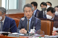 [포토] 국감 출석한 안병욱 한국환경공단 이사장