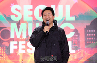 [포토] 노들섬 서울뮤직페스티벌 참석한 오세훈 서울시장