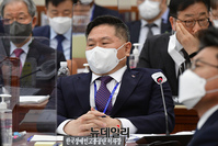 [포토] 국감 출석한 조향현 한국장애인고용공단 이사장