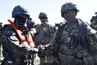 [포토] 손 맞잡은 한·미연합