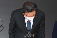 [포토] 고개숙인 SPC 허영인 회장