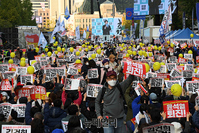 [포토] 촛불행동, 윤석열 대통령 퇴진·김건희 특검 촉구 집회