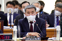 [포토] 종합감사서 답변하는 이종섭 국방부 장관