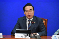 [포토] 최고위 참석한 박홍근 원내대표