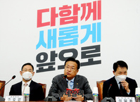 [포토] 발언하는 정진석 국민의힘 비상대책위원장 