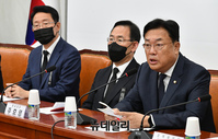 [포토] 발언하는 정진석 국민의힘 비상대책위원장