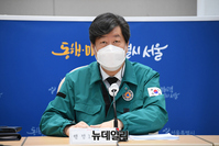 [포토] 이태원사고 중대본 회의 참석한 김의승 부시장