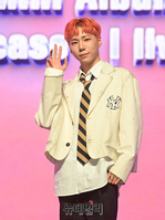 [포토] 나인아이 태훈 "오렌지 상큼함으로 컴백했어요"