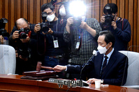 [포토] 의사진행 하는 우상호 이태원 참사 국조특위 위원장