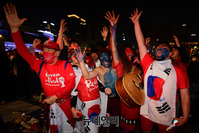 [포토] 광화문 광장에 울려 퍼지는 '대한민국~!'