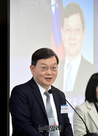 [포토] 축사하는 양광중 주한 대만대표부 대표