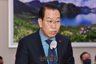 [포토] 현안보고 하는 권영세 통일부 장관