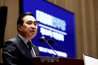 [포토] 의총서 발언하는 박홍근 민주당 원내대표