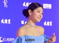 [포토] 파란드레스 입은 박소담