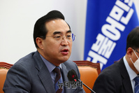 [포토] 발언하는 박홍근 민주당 원내대표