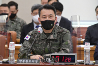 [포토] 국회 출석한 김승겸 합동참모본부 의장