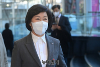 [포토] 경제계 신년인사회 참석하는 오세희 소상공인연합회장