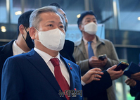 [포토] 신년인사회 참석하는 이상민 장관