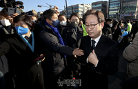 [포토] 이재명 대표 기다리는 박범계