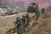 [포토] 육군 아미타이거, 美 스트라이커여단과 첫 연합훈련