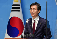 [포토] 당대표 출마선언 하는 조경태 국민의힘 의원